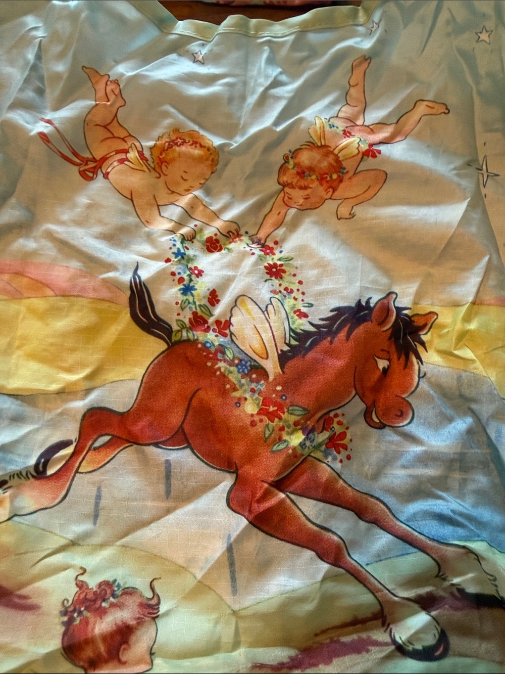 BAGGU X Molly Goddard Standard Size Bag Twinky hourse Cupid - Picture 4 of 8
